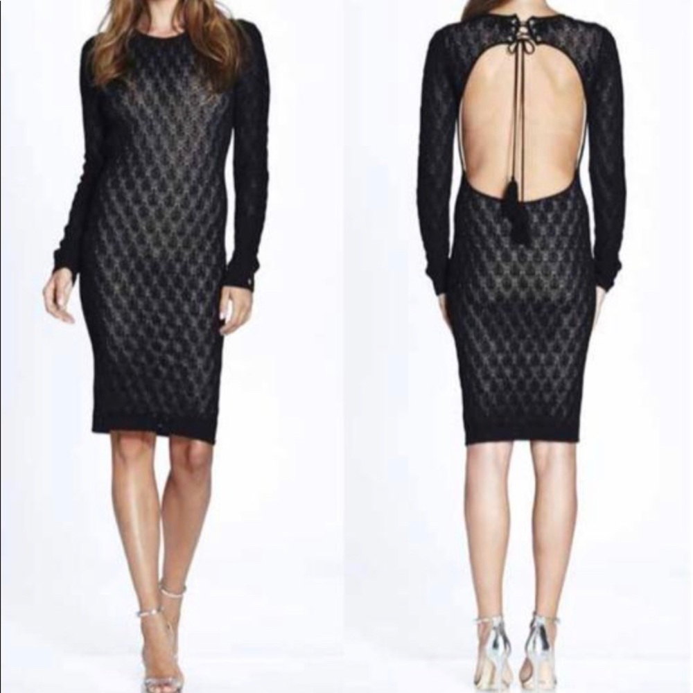 Ronny Kobo Zoa dress in black